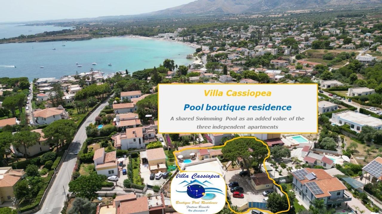 Pool Seaside Relais - Ville Ninfea, Marea, Rosa E Cassiopea Fontane Bianche Exterior photo