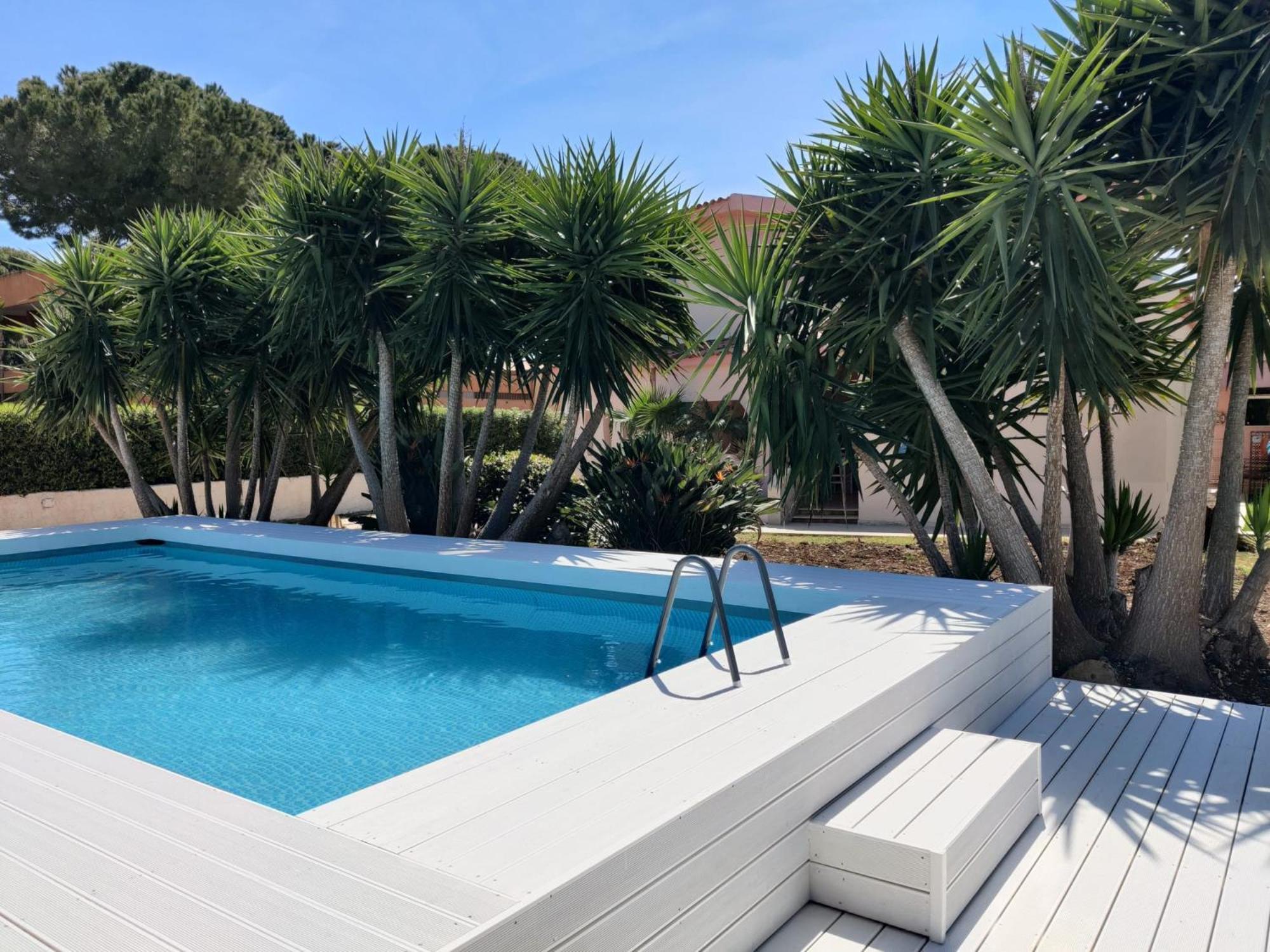 Pool Seaside Relais - Ville Ninfea, Marea, Rosa E Cassiopea Fontane Bianche Exterior photo