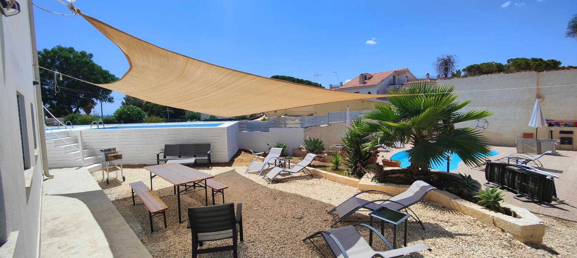 Pool Seaside Relais - Ville Ninfea, Marea, Rosa E Cassiopea Fontane Bianche Exterior photo