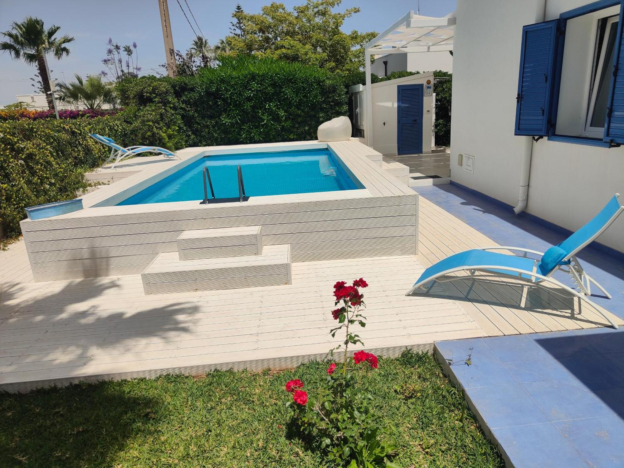 Pool Seaside Relais - Ville Ninfea, Marea, Rosa E Cassiopea Fontane Bianche Exterior photo